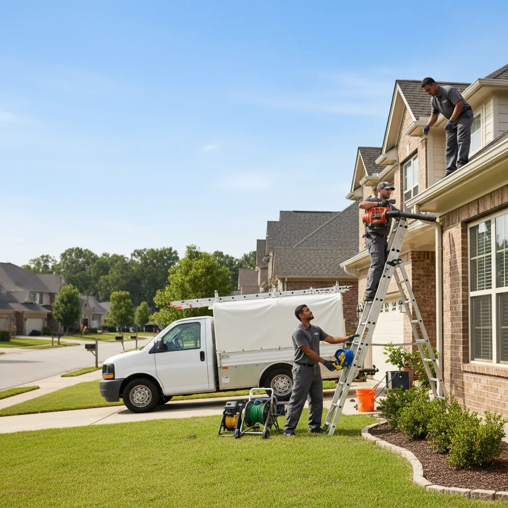 Home Gutter Service in Vinson, OK near me